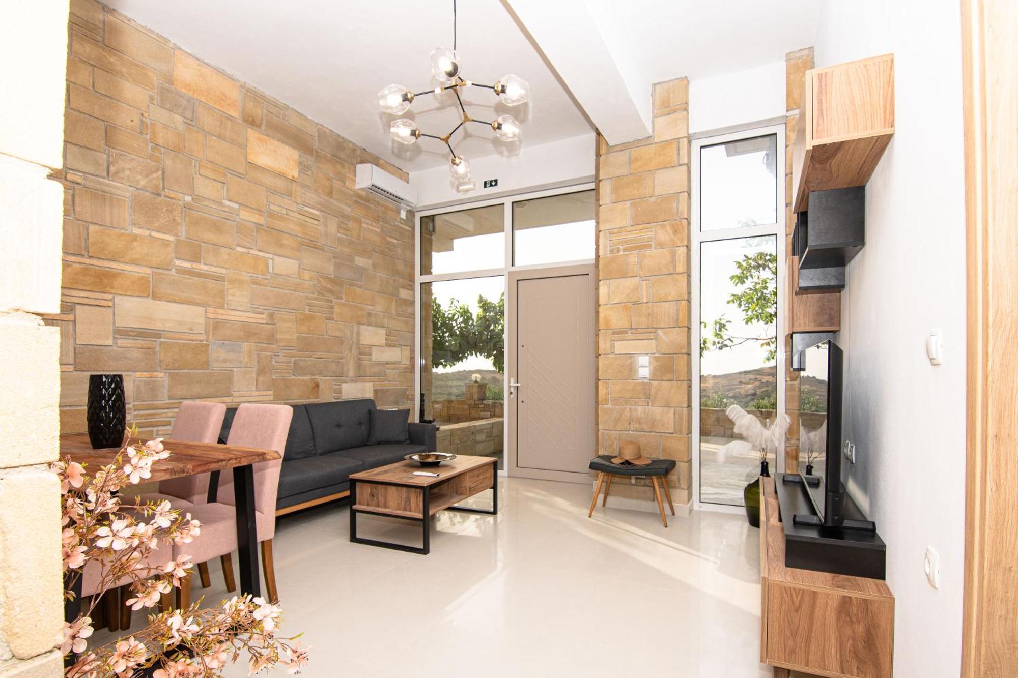 Rikanthos Stone Sea View Apartment Ιι Киссамос Экстерьер фото